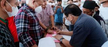 Dimediasi Bupati Lampung Selatan, Warga Desa Mandah dan PT BLJ Sepakat Berdamai